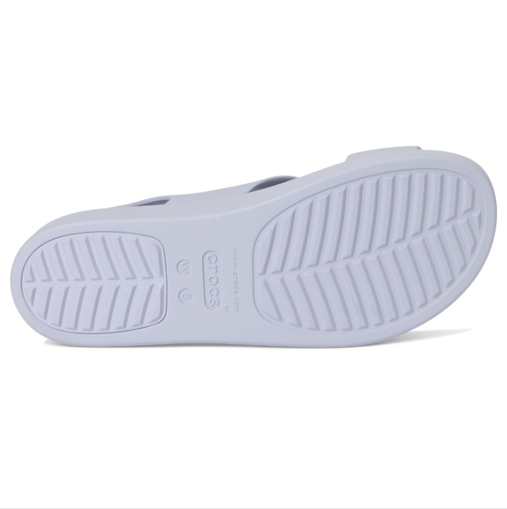 CROCS Purple Sandals with Platform Sole - Picture 4 of 4